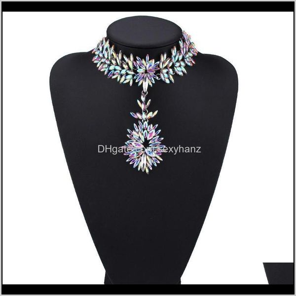chokers necklaces & pendants jewelry drop delivery 2021 fashion designer luxury colorful glittering crystal zircon exaggerated flower pendan, Golden;silver
chokers necklaces & pendants jewelry drop delivery 2021 fashion designer luxury colorful glittering crystal zircon exaggerated flower pendan, Golden;silver