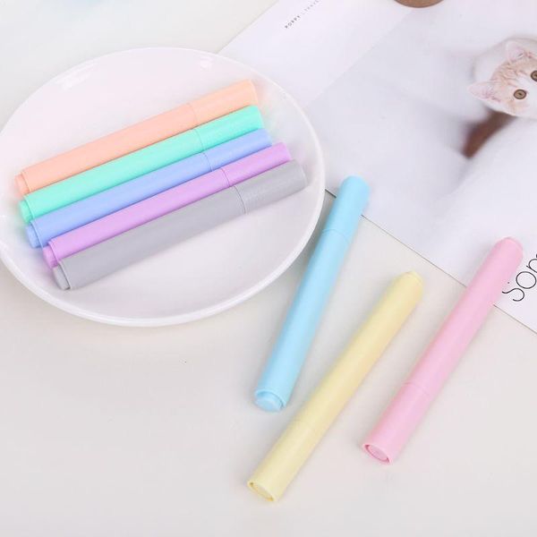 highlighters 8pcs/set creative fluorescent pen highlighter pencil candy color drawing marker office stationery, Black;red
highlighters 8pcs/set creative fluorescent pen highlighter pencil candy color drawing marker office stationery, Black;red