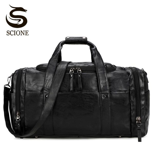 duffel bags men leather duffle bag business travel weekend handbag large capacity carry on luggage travelling for male black xa111m
duffel bags men leather duffle bag business travel weekend handbag large capacity carry on luggage travelling for male black xa111m