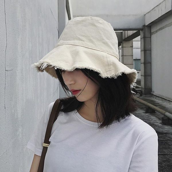 wide brim hats bucket hat with rough selvege fisherman travel sun outdoor for men women flat round d5qb, Blue;gray
wide brim hats bucket hat with rough selvege fisherman travel sun outdoor for men women flat round d5qb, Blue;gray
