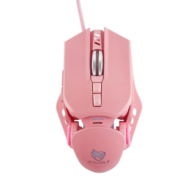 wired mouse professional weighted design gaming mause ergonomic optical 6400 dpi usb colored led gamer pink mice for lappc
wired mouse professional weighted design gaming mause ergonomic optical 6400 dpi usb colored led gamer pink mice for lappc