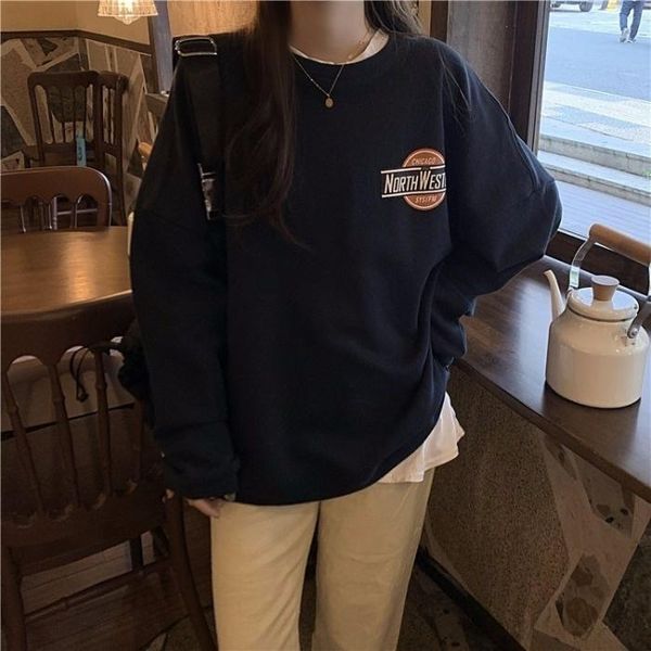 women's hoodies & sweatshirts brushed hoody female autumn and winter trendy student korean style loose, Black
women's hoodies & sweatshirts brushed hoody female autumn and winter trendy student korean style loose, Black