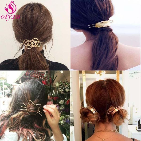 hair clips & barrettes original design round head hairpin golden minimalist stick girl accessory accessories for women, Golden;silver
hair clips & barrettes original design round head hairpin golden minimalist stick girl accessory accessories for women, Golden;silver