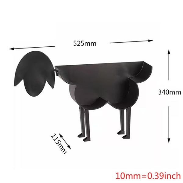 sheep/dog toilet paper roll holder - metal wall mounted or standing bathroom tissue storage, 7 rolls 40je holders
sheep/dog toilet paper roll holder - metal wall mounted or standing bathroom tissue storage, 7 rolls 40je holders