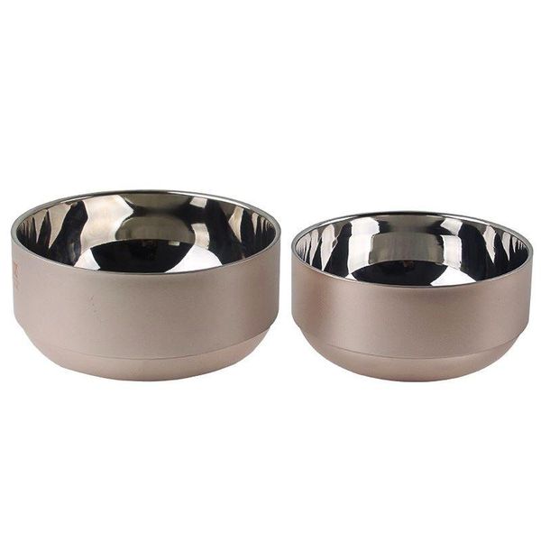 bowls 304 stainless steel bowl double insulation baby shatter-resistant color rose gold household rice salad
bowls 304 stainless steel bowl double insulation baby shatter-resistant color rose gold household rice salad