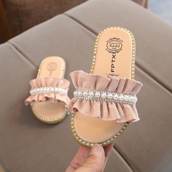 slipper mhyons kids sandals toddler baby girls pearls crystal ruffles princess shoes slippers comfortable casual summer, Black;grey
slipper mhyons kids sandals toddler baby girls pearls crystal ruffles princess shoes slippers comfortable casual summer, Black;grey