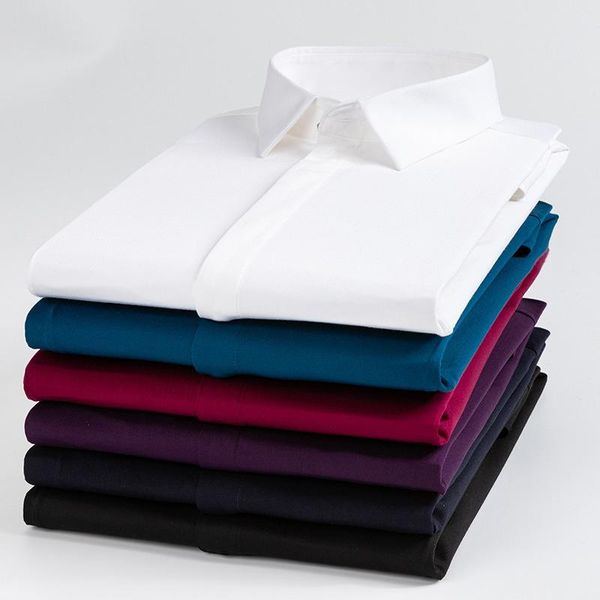 men's dress shirts 2021 dark placket slim white shirt bamboo fiber long sleeve spring and autumn middle-aged young business tooling, White;black
men's dress shirts 2021 dark placket slim white shirt bamboo fiber long sleeve spring and autumn middle-aged young business tooling, White;black