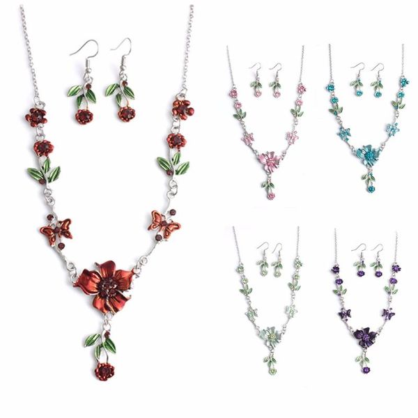 earrings & necklace shellhard wedding jewelry crystal colorful flowers ear ring earring bohemian chic set for women femme bijoux, Silver
earrings & necklace shellhard wedding jewelry crystal colorful flowers ear ring earring bohemian chic set for women femme bijoux, Silver