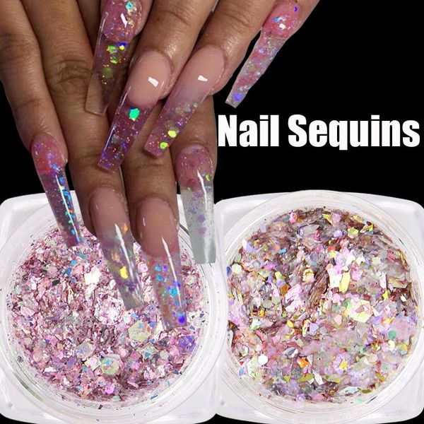 nail glitter sequins holographic multicolor laser powder sequin broken irregular mirror flakes summer art decoration, Silver;gold
nail glitter sequins holographic multicolor laser powder sequin broken irregular mirror flakes summer art decoration, Silver;gold