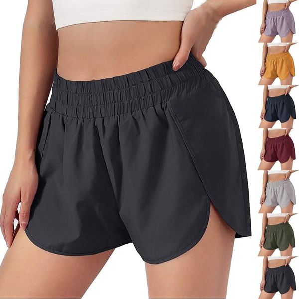 yoga outfit women's solid color motion elastic the waist run quick drying pants shorts running double layer sports streetwear
yoga outfit women's solid color motion elastic the waist run quick drying pants shorts running double layer sports streetwear