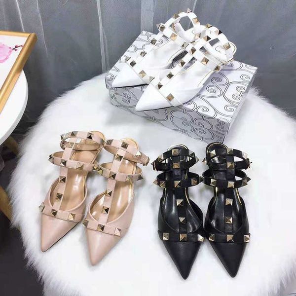 high heeled sandals women's new spring 2021 fashion one line sandal rivet thin heel pointed shoes zlh, Black
high heeled sandals women's new spring 2021 fashion one line sandal rivet thin heel pointed shoes zlh, Black