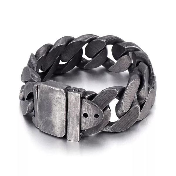 link, chain 25mm heavy with belt buck black punk rock curb cuban link men bracelet stainless steel biker male jewelry accessories
link, chain 25mm heavy with belt buck black punk rock curb cuban link men bracelet stainless steel biker male jewelry accessories