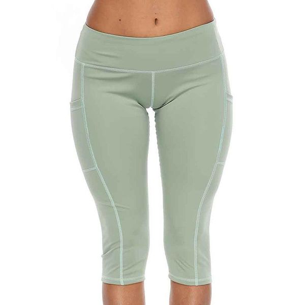 yoga outfit summer pants for women thin bottom calf-length with side pocket quick-drying fitness clothing high waist 
yoga outfit summer pants for women thin bottom calf-length with side pocket quick-drying fitness clothing high waist