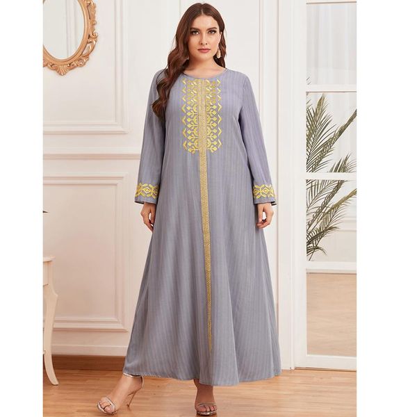 ethnic clothing abaya women's long dress fashion muslim solid color embroidery sleeve folds slim dresses loose musulman suits, Red
ethnic clothing abaya women's long dress fashion muslim solid color embroidery sleeve folds slim dresses loose musulman suits, Red