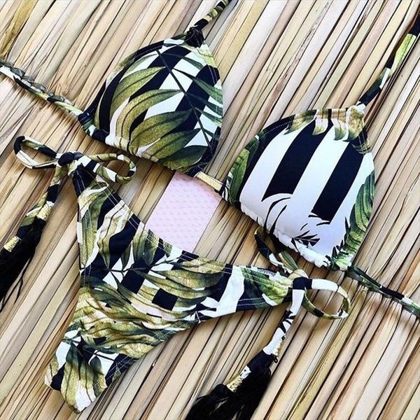 summer women bikinis set swimsuits brazilian bathing suit high waist red tassel bikini push up swimsuit, White;black
summer women bikinis set swimsuits brazilian bathing suit high waist red tassel bikini push up swimsuit, White;black