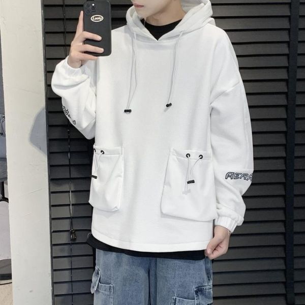 men's hoodies & sweatshirts hoodie 2021 plus size streetwear clothes harajuku men clothing korea style fashion casual long sleeve loose, Black
men's hoodies & sweatshirts hoodie 2021 plus size streetwear clothes harajuku men clothing korea style fashion casual long sleeve loose, Black