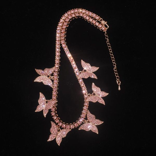 chains 2021 shiny rhinestone butterfly pendant 25mm necklaces for women trendy party anniversary jewelry tennis chain present, Silver
chains 2021 shiny rhinestone butterfly pendant 25mm necklaces for women trendy party anniversary jewelry tennis chain present, Silver