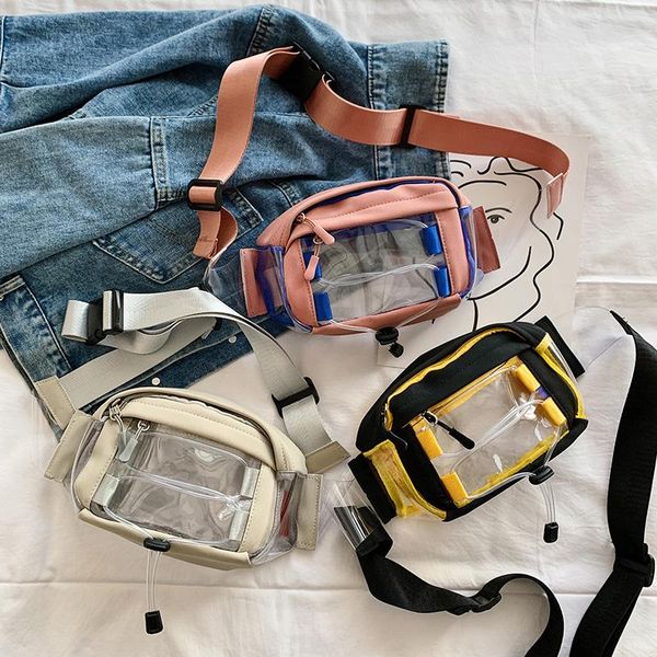 pochete rushed pvc waterproof fanny packs waist chest bag female bags transparent 2021 summer field travel for women fashion 25
pochete rushed pvc waterproof fanny packs waist chest bag female bags transparent 2021 summer field travel for women fashion 25