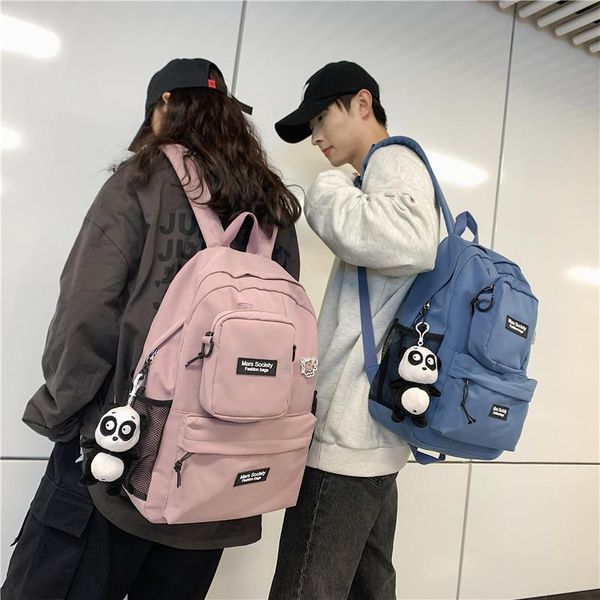 backpack 2 pcs nylon women's schoolbag for teenage girl boys daily travel shoulder bag man large capacity mochila
backpack 2 pcs nylon women's schoolbag for teenage girl boys daily travel shoulder bag man large capacity mochila