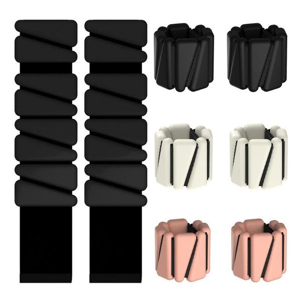 wrist support 1pair silicone weight straps tennis sport wristband volleyball gym brace sweat band towel bracelet protector, Black;red
wrist support 1pair silicone weight straps tennis sport wristband volleyball gym brace sweat band towel bracelet protector, Black;red