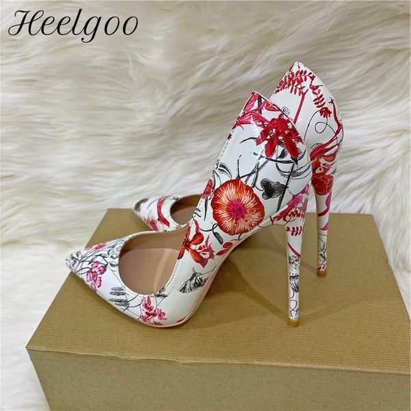 dress shoes heelgoo flowers print women white patent pointy toe slip on high heel party designer gorgeous stiletto pumps 8cm 10cm 12cm, Black
dress shoes heelgoo flowers print women white patent pointy toe slip on high heel party designer gorgeous stiletto pumps 8cm 10cm 12cm, Black