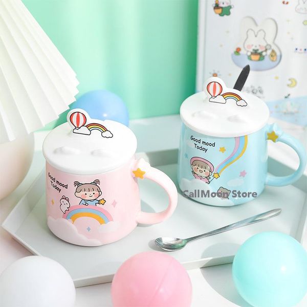 mugs student korean style cartoon mug with lid 400ml cute kawaii rainbow cup ins three-dimensional ceramic
mugs student korean style cartoon mug with lid 400ml cute kawaii rainbow cup ins three-dimensional ceramic
