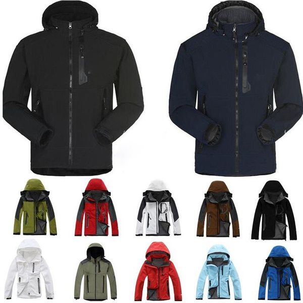 men waterproof breathable jacket men outdoors sports coats ski hiking windproof winter outwear soft shell casual, Black;brown
men waterproof breathable jacket men outdoors sports coats ski hiking windproof winter outwear soft shell casual, Black;brown