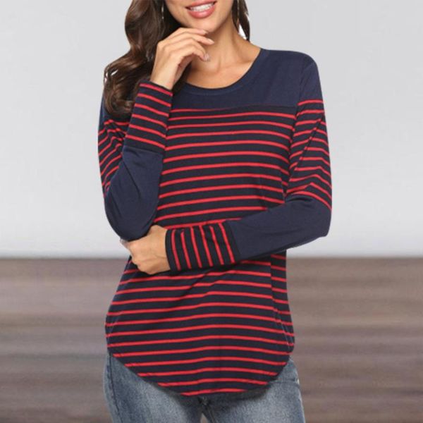 women's t-shirt 2021 european and american fashion style multifunctional striped stitching mother breastfeeding clothes, White
women's t-shirt 2021 european and american fashion style multifunctional striped stitching mother breastfeeding clothes, White
