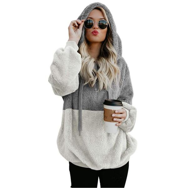 women's hoodies & sweatshirts fashion sweatshirt hoodis color blocking hooded stitched long sleeve zipper plush pullover oversized str, Black
women's hoodies & sweatshirts fashion sweatshirt hoodis color blocking hooded stitched long sleeve zipper plush pullover oversized str, Black
