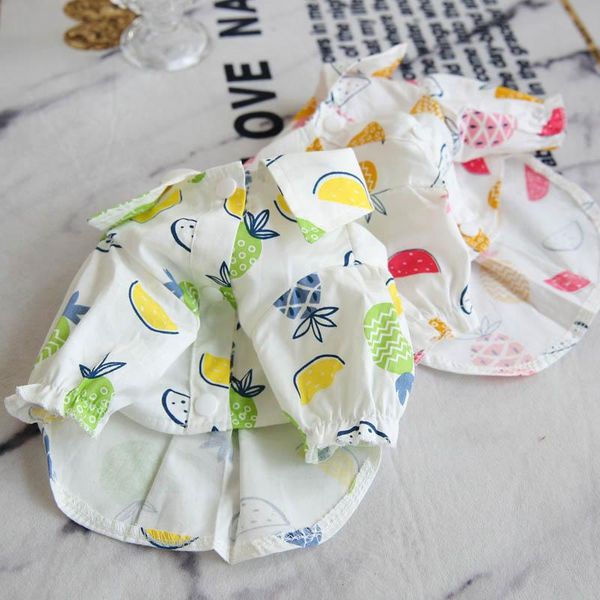 dog apparel 2021 clothes spring summer shirt fruit print clothing for small medium dogs pineapple chihuahua vest ropa perro pug
dog apparel 2021 clothes spring summer shirt fruit print clothing for small medium dogs pineapple chihuahua vest ropa perro pug