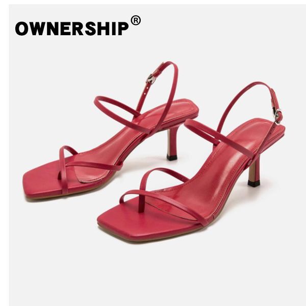 women sandals woman thin heels 2021 summer female fashion square toe high ladies elegant slides narrow band shoes, Black
women sandals woman thin heels 2021 summer female fashion square toe high ladies elegant slides narrow band shoes, Black
