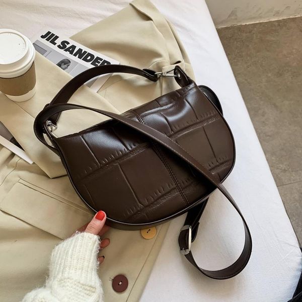 evening bags solid color pu leather saddle for women 2021 small lady shoulder simple bag female travel handbags and purses
evening bags solid color pu leather saddle for women 2021 small lady shoulder simple bag female travel handbags and purses