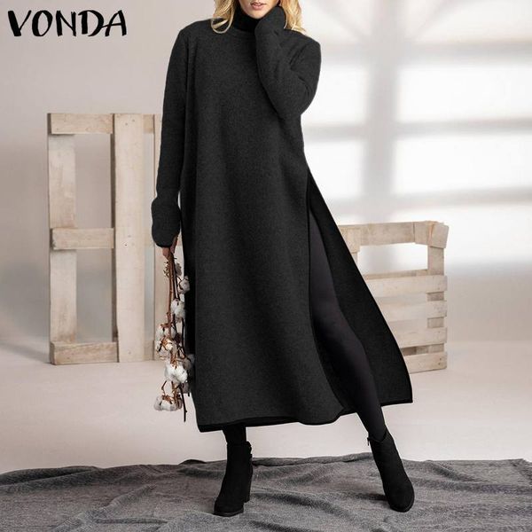 women's blouses & shirts kaftan split dress autumn sweatshirt stylish women solid es loose casual sundress long pullover vestidos, White
women's blouses & shirts kaftan split dress autumn sweatshirt stylish women solid es loose casual sundress long pullover vestidos, White