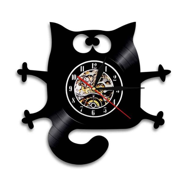wall clocks 1piece lovely cute cat record clock animals vintage led backlight timepiece home decor unique gift for lover
wall clocks 1piece lovely cute cat record clock animals vintage led backlight timepiece home decor unique gift for lover