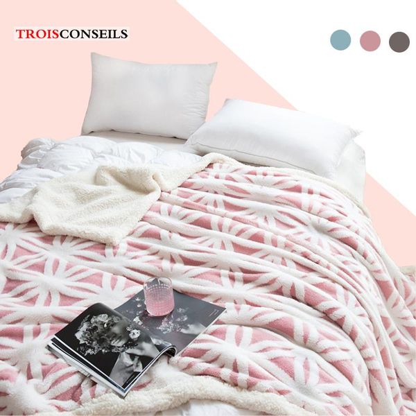 blankets jacquard warm blanket thick for beds fleece and throws winter bed cover double-layer lamb wool
blankets jacquard warm blanket thick for beds fleece and throws winter bed cover double-layer lamb wool