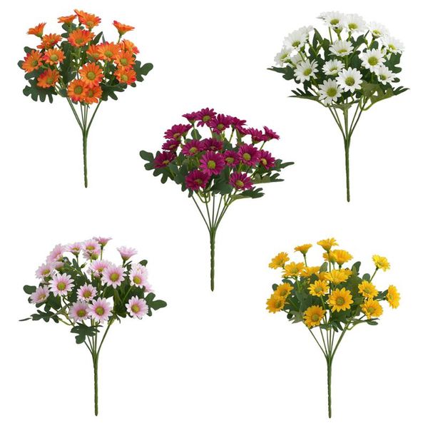 decorative flowers & wreaths 7pcs/bundle silk daisy artificial flower bouquet wedding home room decoration scrapbooking fake rose
decorative flowers & wreaths 7pcs/bundle silk daisy artificial flower bouquet wedding home room decoration scrapbooking fake rose