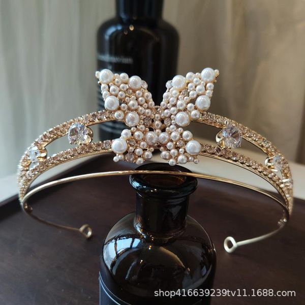 hair clips & barrettes butterfly shape double pearl headband crown bridal wedding dress with sweet and makeup headdress super fairy, Golden;silver
hair clips & barrettes butterfly shape double pearl headband crown bridal wedding dress with sweet and makeup headdress super fairy, Golden;silver