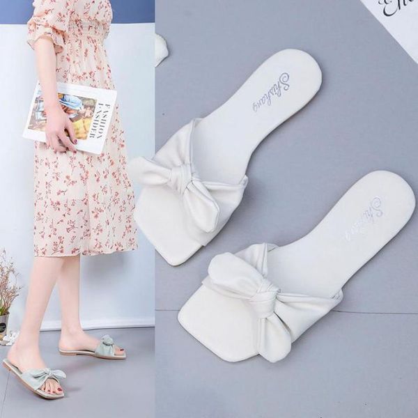 slippers bow flat women summer lady flats flip-flops outdoor beach shoes non-slip sweet slides woman sandals fashion 6295, Black
slippers bow flat women summer lady flats flip-flops outdoor beach shoes non-slip sweet slides woman sandals fashion 6295, Black