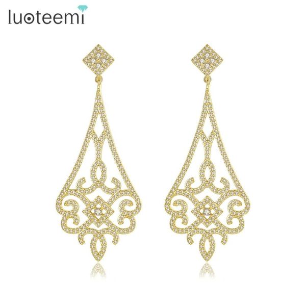 dangle & chandelier luoteemi vintage long drop earrings for women wedding party luxury exquisite geometric two colors jewelry kolczyk christ, Silver
dangle & chandelier luoteemi vintage long drop earrings for women wedding party luxury exquisite geometric two colors jewelry kolczyk christ, Silver