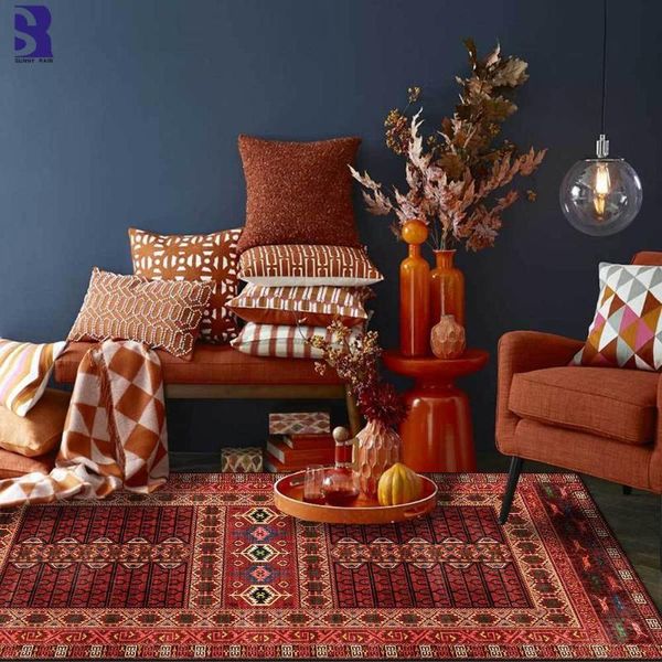 carpets sunnyrain 1-piece printed red persian living room area rug large bedroom rugs 3106
carpets sunnyrain 1-piece printed red persian living room area rug large bedroom rugs 3106