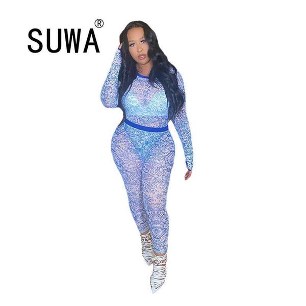 women print two piece outfits full sleeve bodysuits+sporty leggings matching set elastic skinny tracksuit streetwear 210525, White
women print two piece outfits full sleeve bodysuits+sporty leggings matching set elastic skinny tracksuit streetwear 210525, White