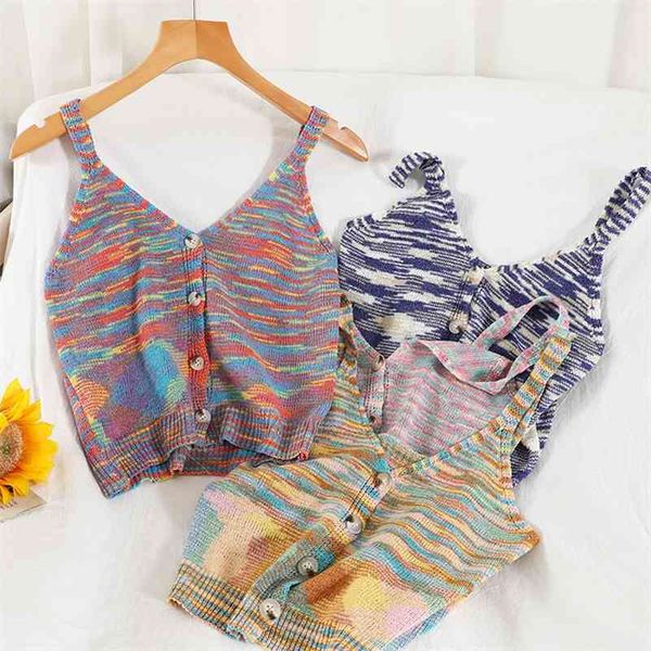 summer wear design sense inner base shirt short color matching sleeveless knit suspenders 210709, White
summer wear design sense inner base shirt short color matching sleeveless knit suspenders 210709, White