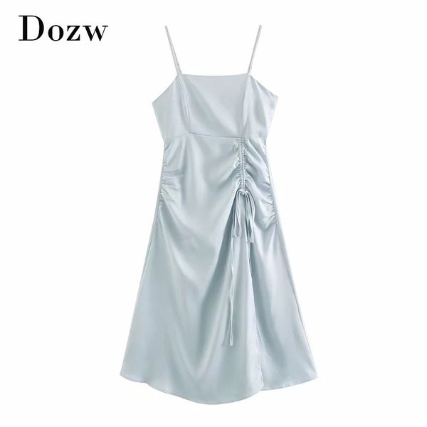 spaghetti strap midi long dress women chic bow tie drawstring dress sleeveless a line solid party dresses summer 210414, Black;gray
spaghetti strap midi long dress women chic bow tie drawstring dress sleeveless a line solid party dresses summer 210414, Black;gray