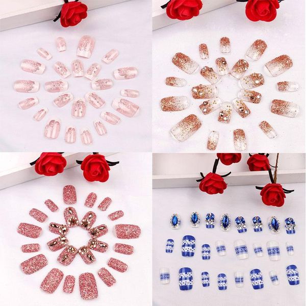 24pcs/set 3d toe fake nails simple lady full nail tips foot toes art false with glue1, Red;gold
24pcs/set 3d toe fake nails simple lady full nail tips foot toes art false with glue1, Red;gold