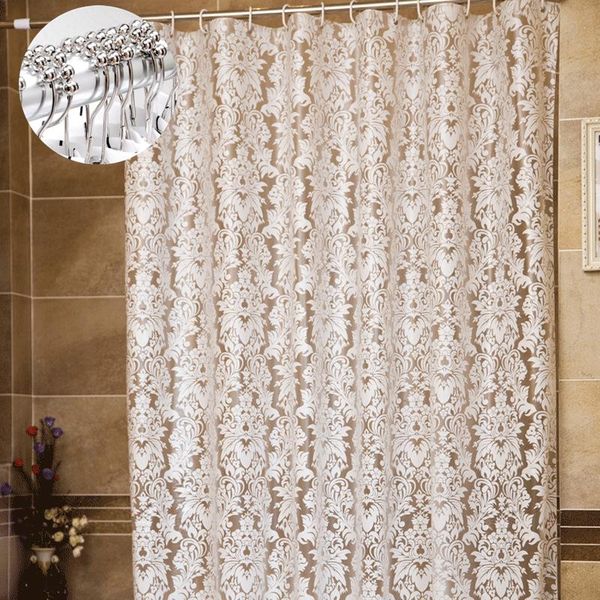 shower curtains luxury flower transparent peva nordic style modern art clear waterproof bathroom door cortinas
shower curtains luxury flower transparent peva nordic style modern art clear waterproof bathroom door cortinas