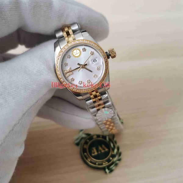 ladies wristwatches women's watch 279161 279163 279135 279383 28mm stainless two tones diamond eta cal.2617 movement jubilee mechanical, Slivery;brown
ladies wristwatches women's watch 279161 279163 279135 279383 28mm stainless two tones diamond eta cal.2617 movement jubilee mechanical, Slivery;brown