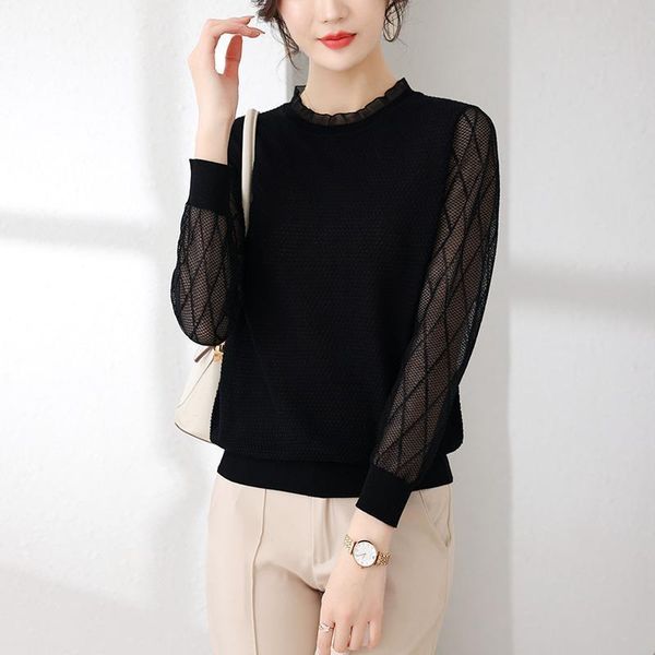 short cut-out t-shirt 2021 spring foreign style ice silk sunscreen women's loose fitting pullover thin base shirt sweaters, White;black
short cut-out t-shirt 2021 spring foreign style ice silk sunscreen women's loose fitting pullover thin base shirt sweaters, White;black