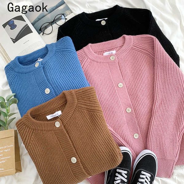women sweater spring autumn solid full o-neck knitted outwear sweaters loose casual korean fashion cardigans 210531, White
women sweater spring autumn solid full o-neck knitted outwear sweaters loose casual korean fashion cardigans 210531, White