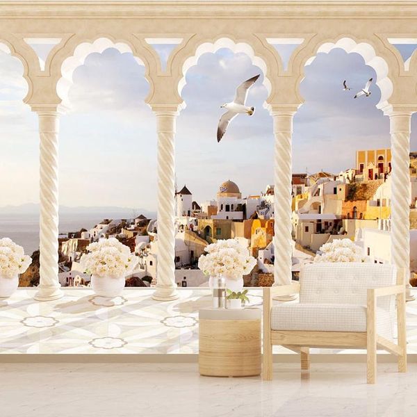 wallpapers custom mural wallpaper european style window arch building castle 3d wall cloth living room tv sofa background decoration
wallpapers custom mural wallpaper european style window arch building castle 3d wall cloth living room tv sofa background decoration