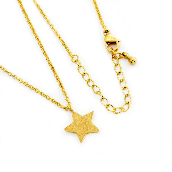 pendant necklaces women jewelry gold color collier femme 2021 stainless steel chain cute star pendants collares mujer, Silver
pendant necklaces women jewelry gold color collier femme 2021 stainless steel chain cute star pendants collares mujer, Silver